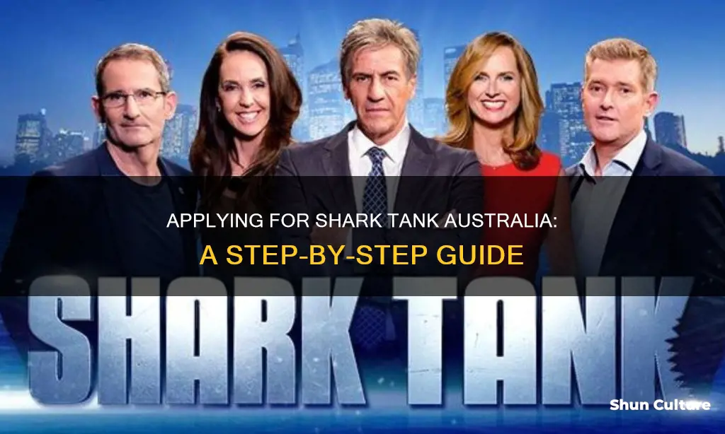 how to apply for shark tank australia
