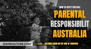 Sole Parental Responsibility: Applying for It in Australia