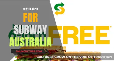 Join the Subway Australia Team: Application Tips and Tricks