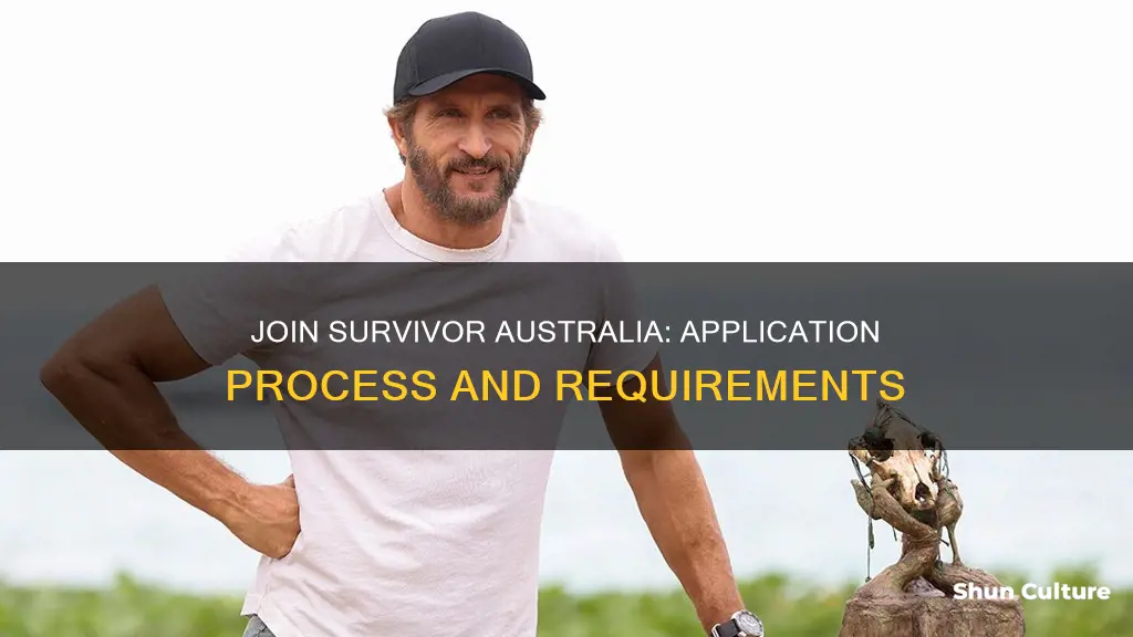 how to apply for survivor australia