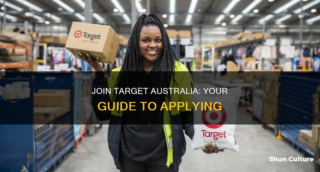 how to apply for target australia