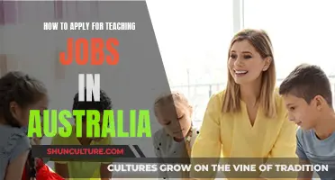 Teaching Jobs in Australia: Application Process Simplified