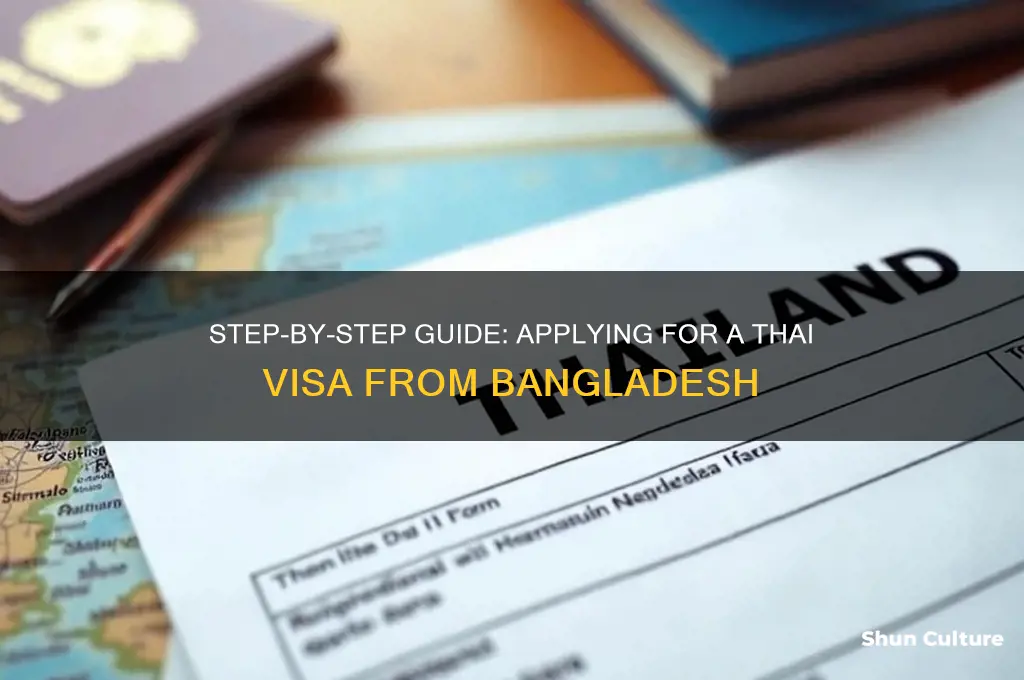 how to apply for thai visa from bangladesh