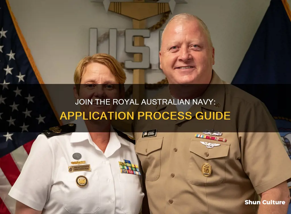 how to apply for the royal australian navy
