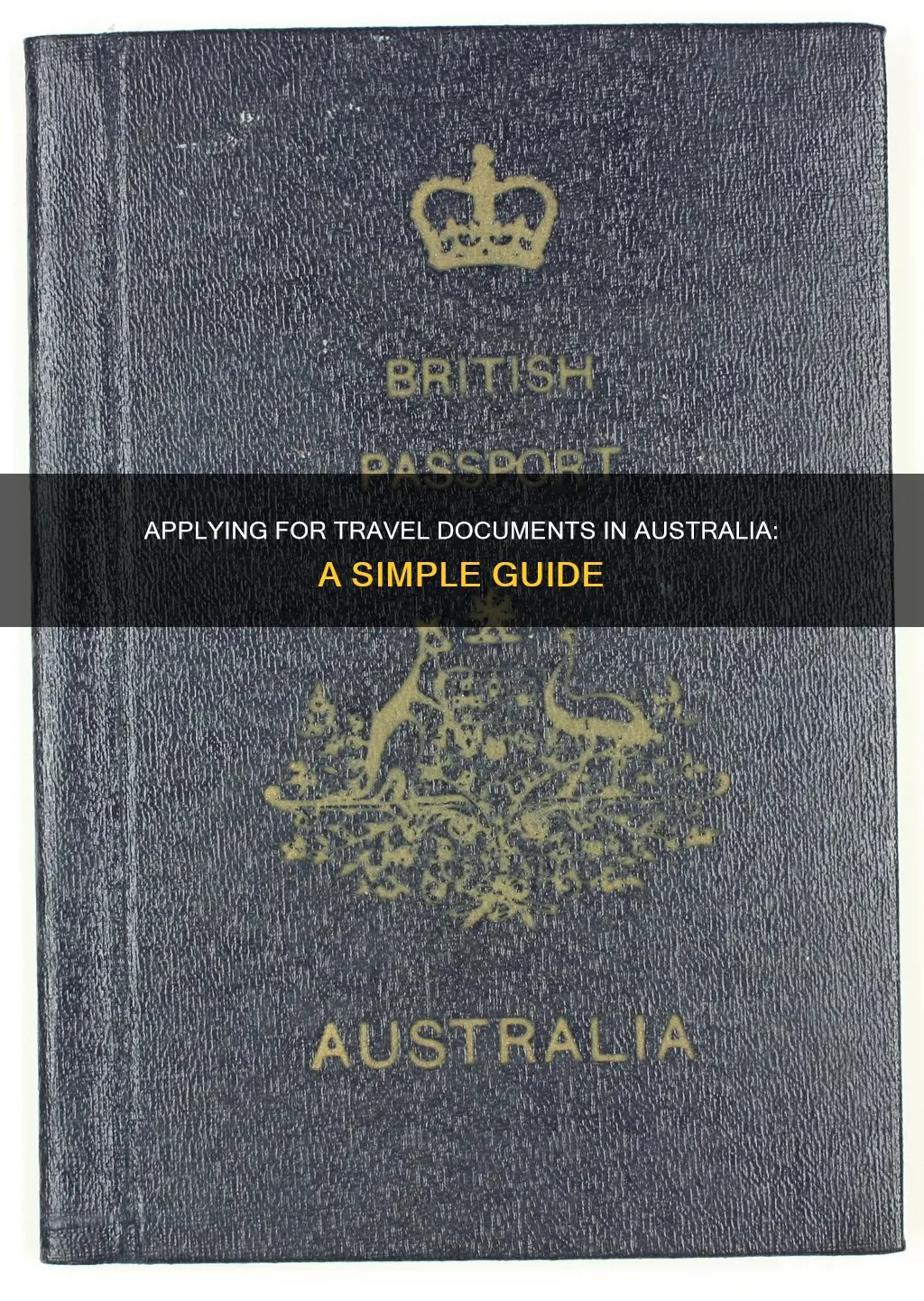 how to apply for travel document in australia