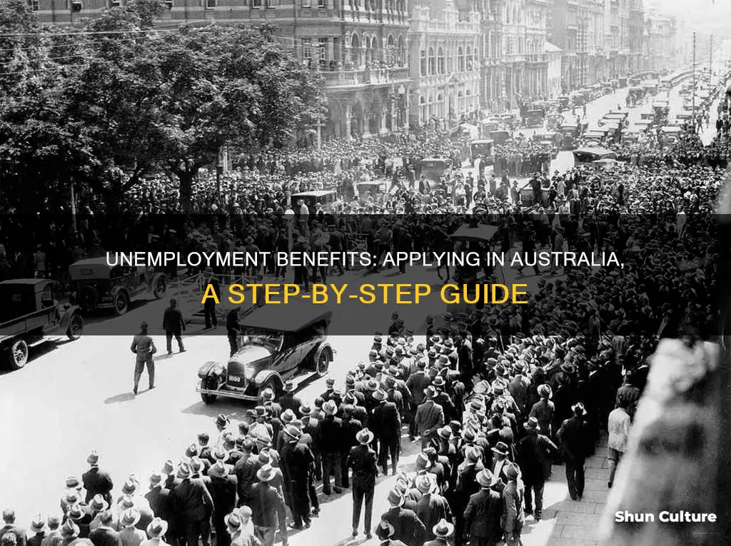 how to apply for unemployment benefits australia