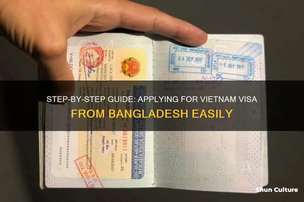 how to apply for vietnam visa from bangladesh