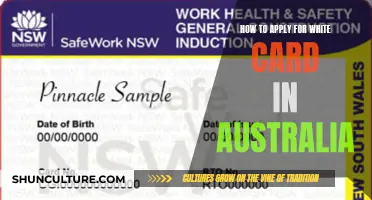 Applying for a White Card: Navigating Australia's Requirements