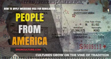 Applying for an Imground Visa to Bangladesh from the USA