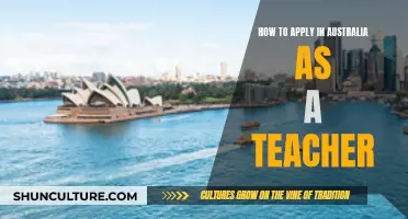 Teaching in Australia: Application Process and Requirements
