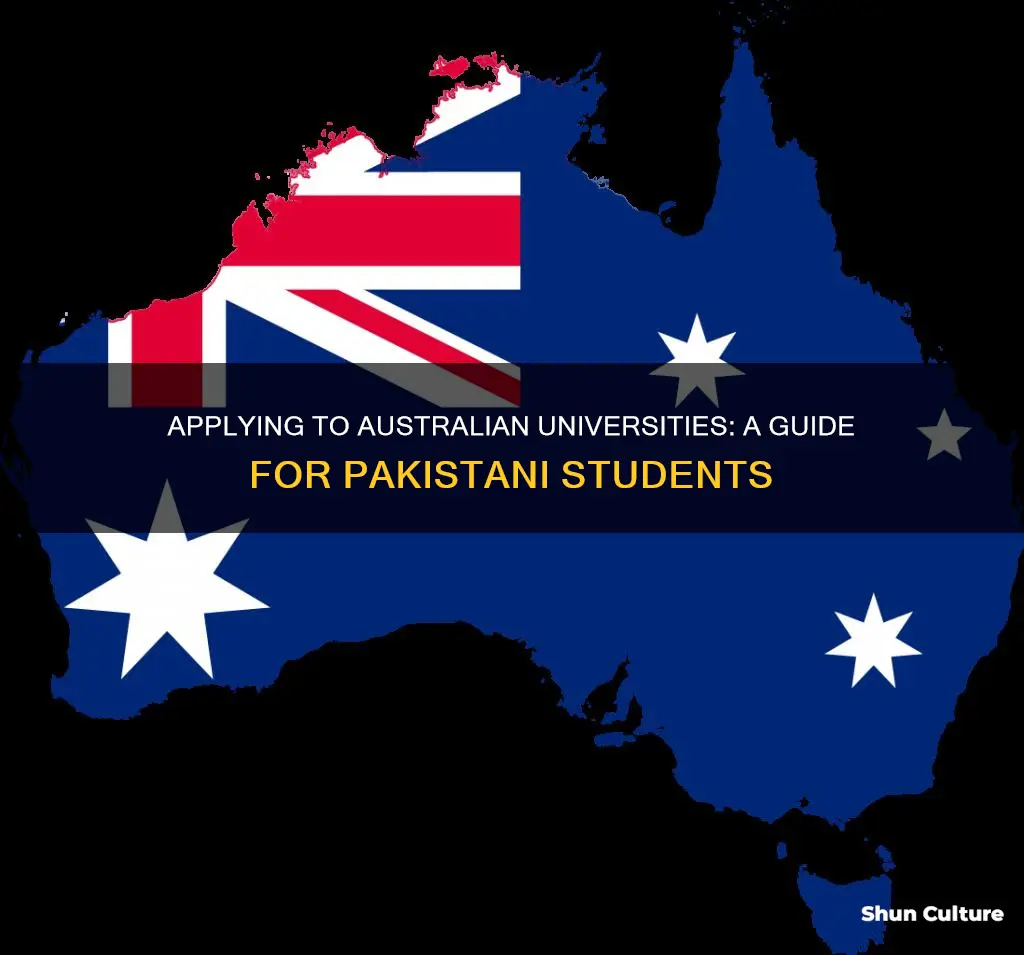 how to apply in australian universities from pakistan