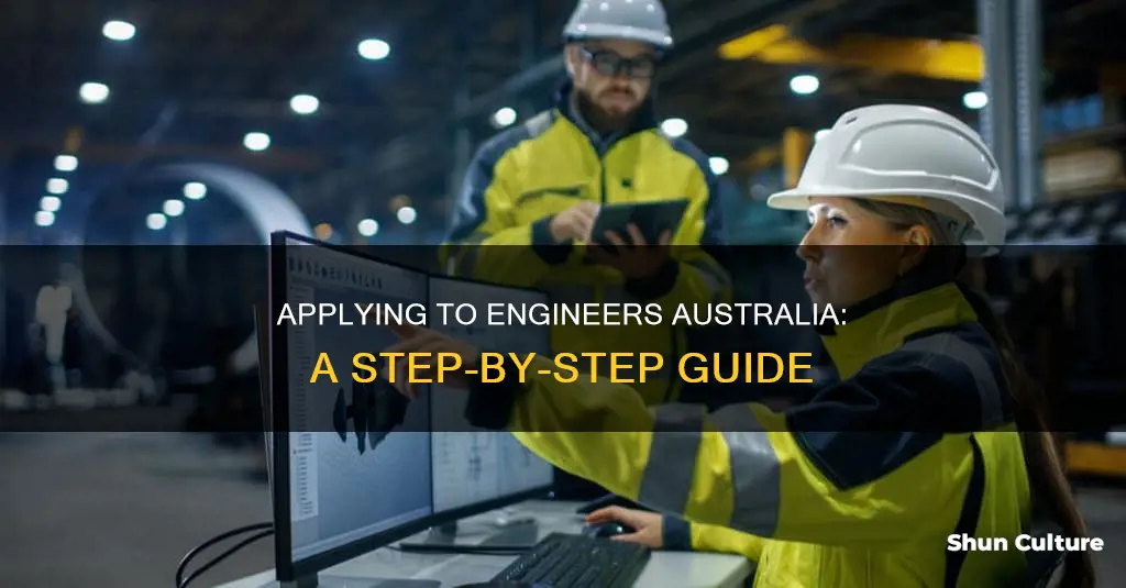 how to apply in engineers australia