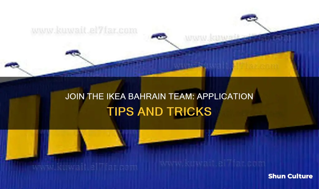 how to apply in ikea bahrain