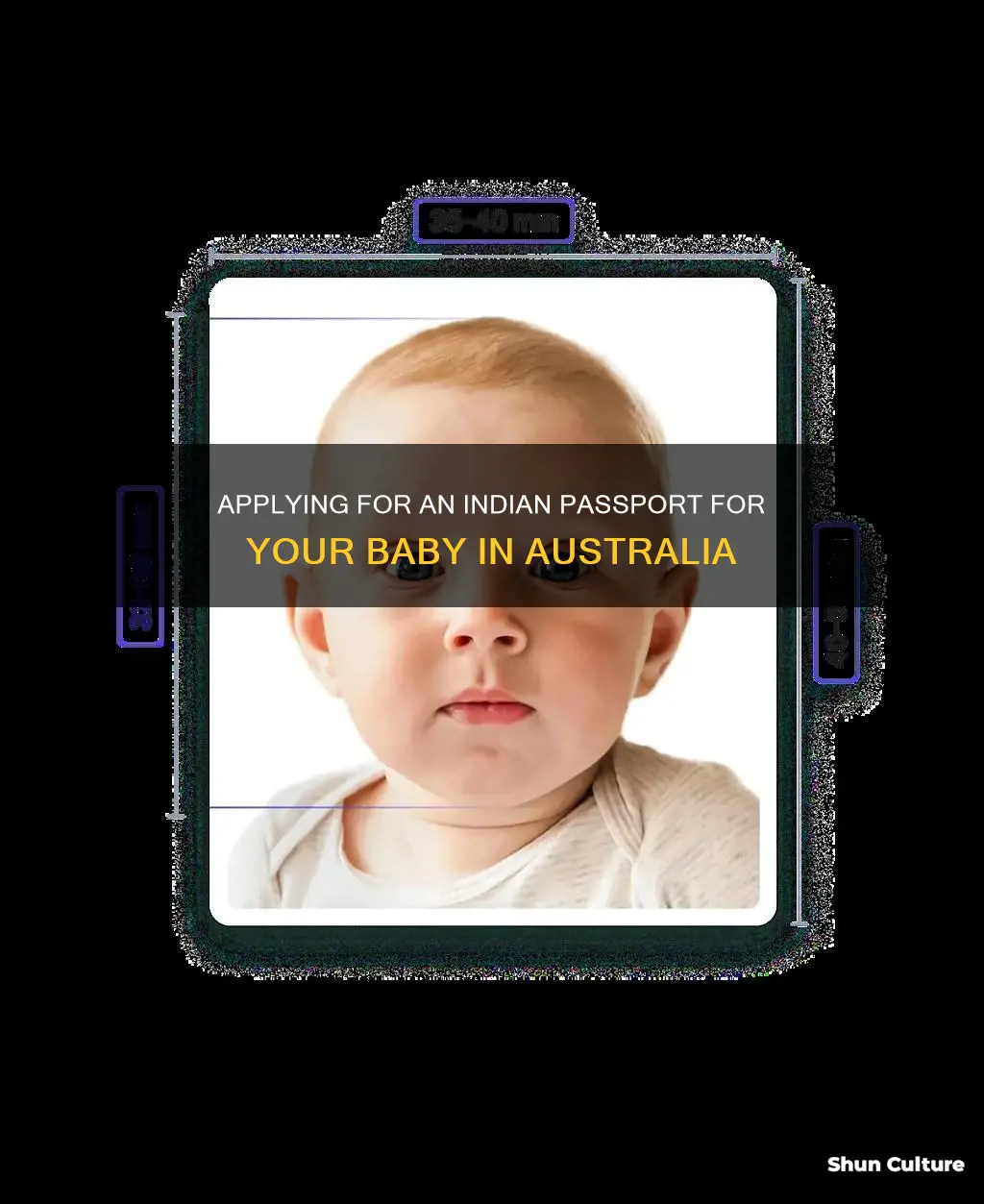 how to apply indian passport for baby in australia
