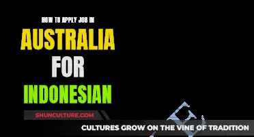 Job Applications in Australia: A Guide for Indonesians