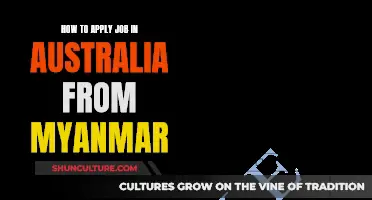 Job Applications in Australia: A Guide for Myanmar Applicants