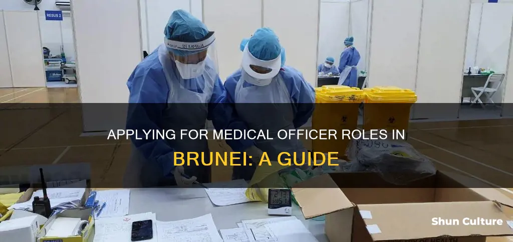 how to apply medical officer in brunei