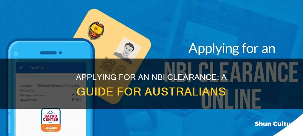 how to apply nbi clearance in australia