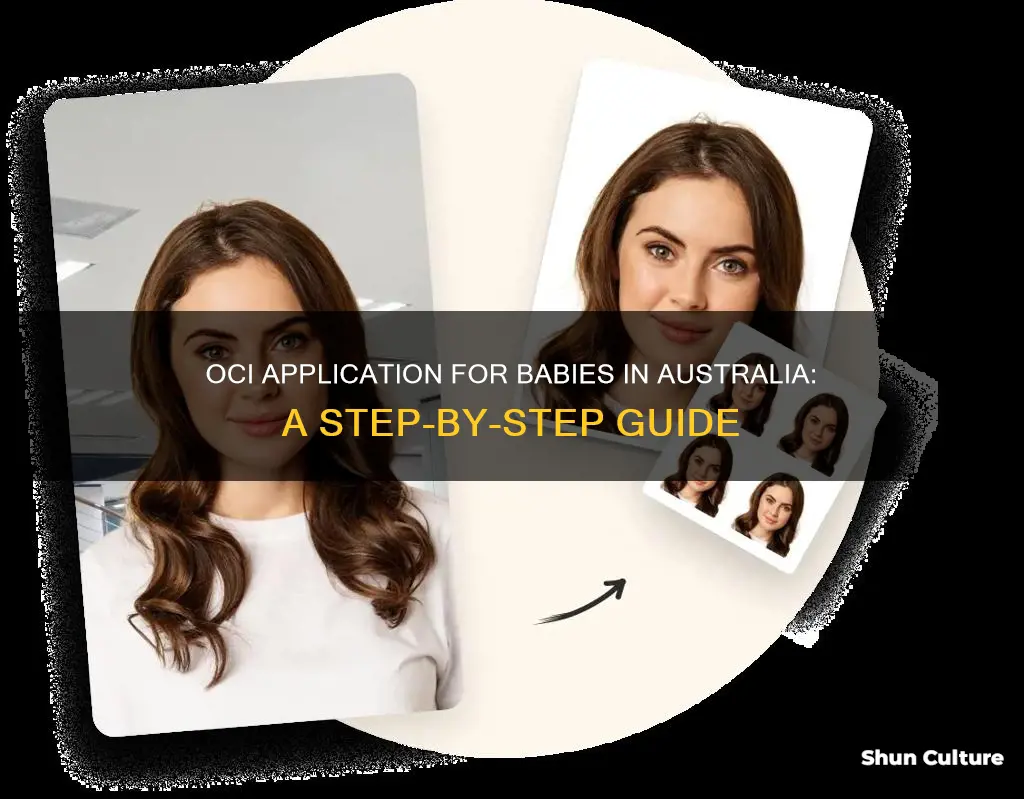 how to apply oci for baby in australia