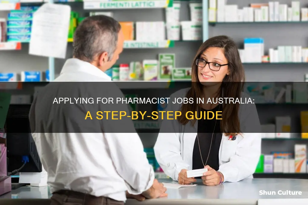 how to apply pharmacist in australia