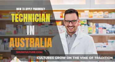 Applying for Pharmacy Technician Jobs in Australia: A Guide