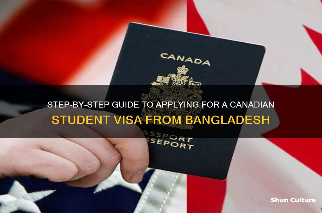 how to apply student visa in canada from bangladesh