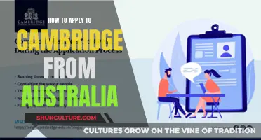 Applying to Cambridge from Australia: A Step-by-Step Guide