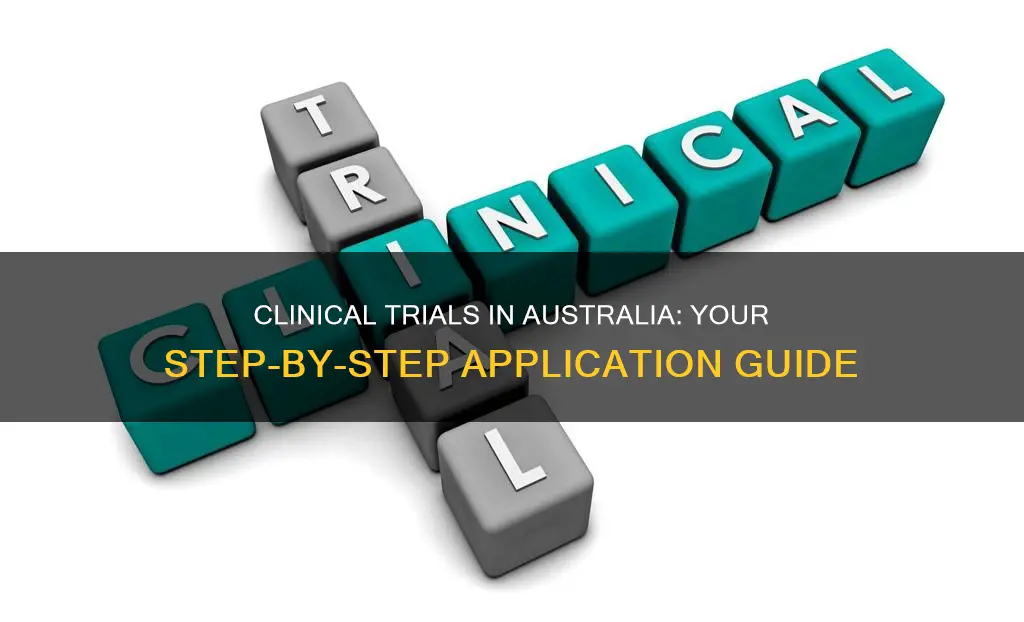 how to apply to clinical trials in australia