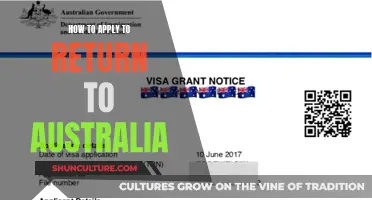 Returning to Australia: Application Process Simplified