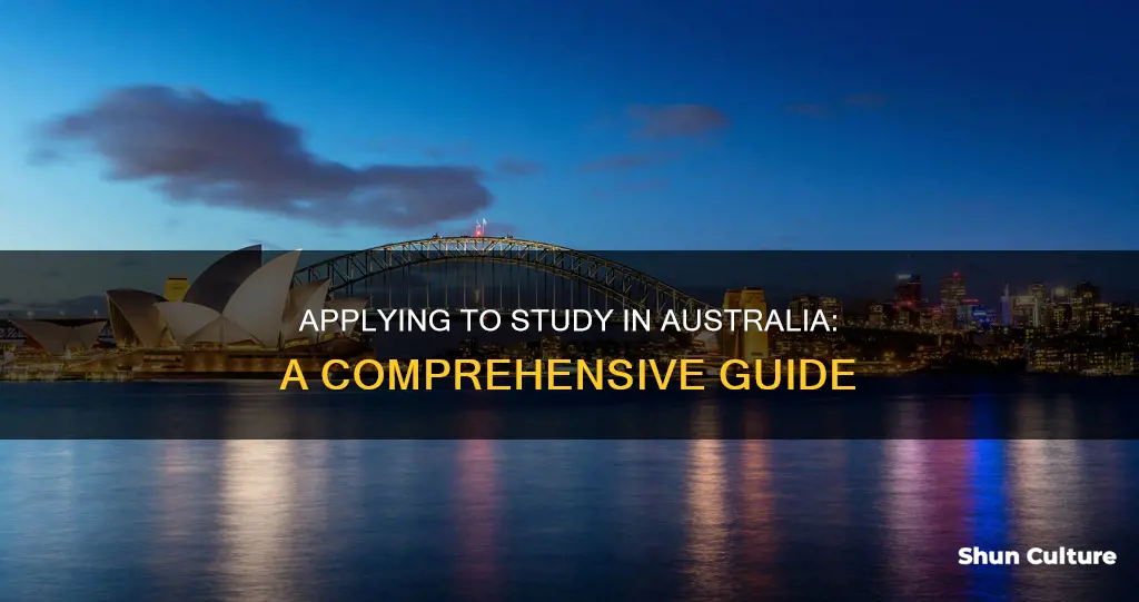 how to apply to study abroad in australia