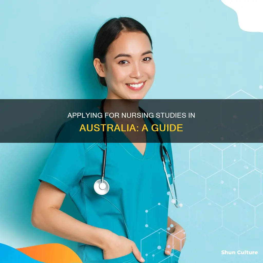 how to apply to study nursing in australia