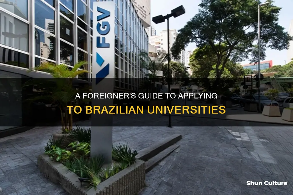 how to apply to university in brazil foreigner