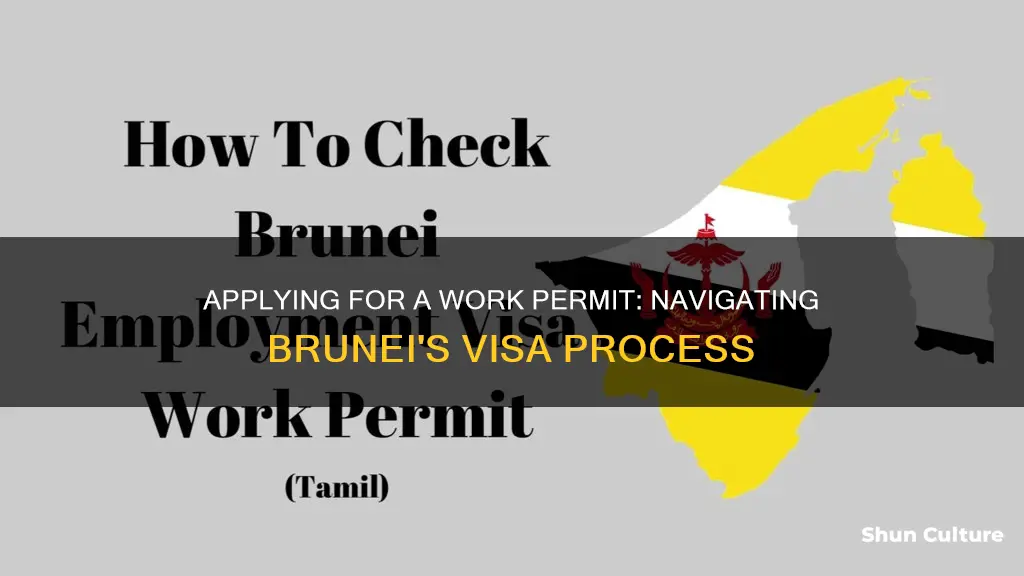 how to apply work permit in brunei