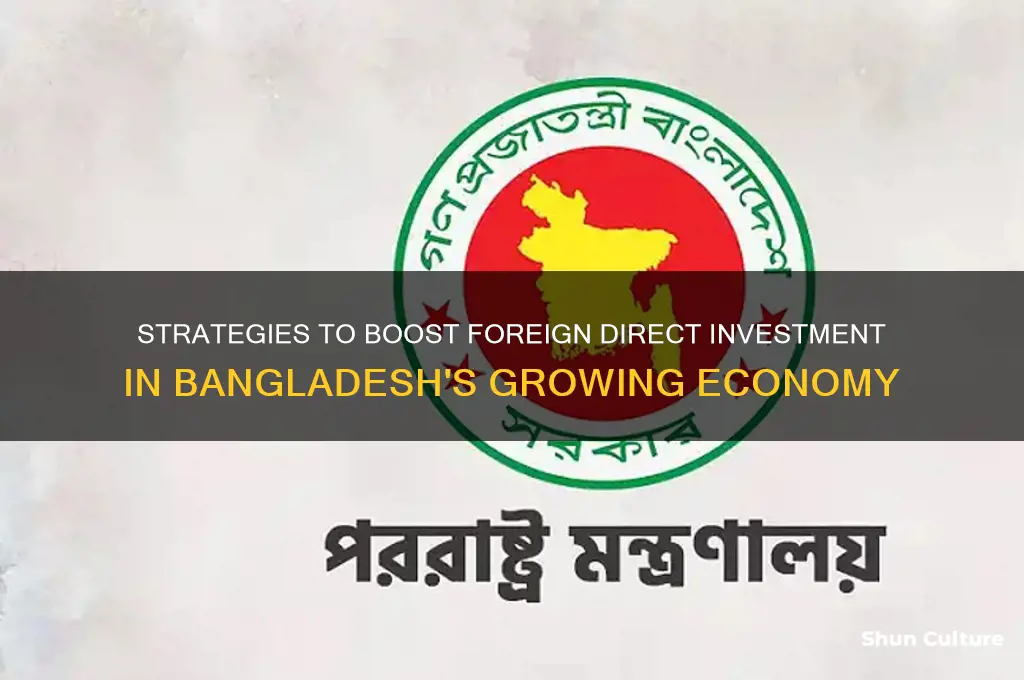 how to attract fdi in bangladesh