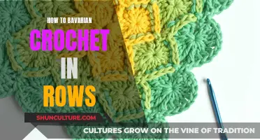 Mastering the Art of Bavarian Crochet: Rows and Techniques