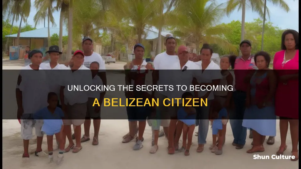 how to be a citizen of belize