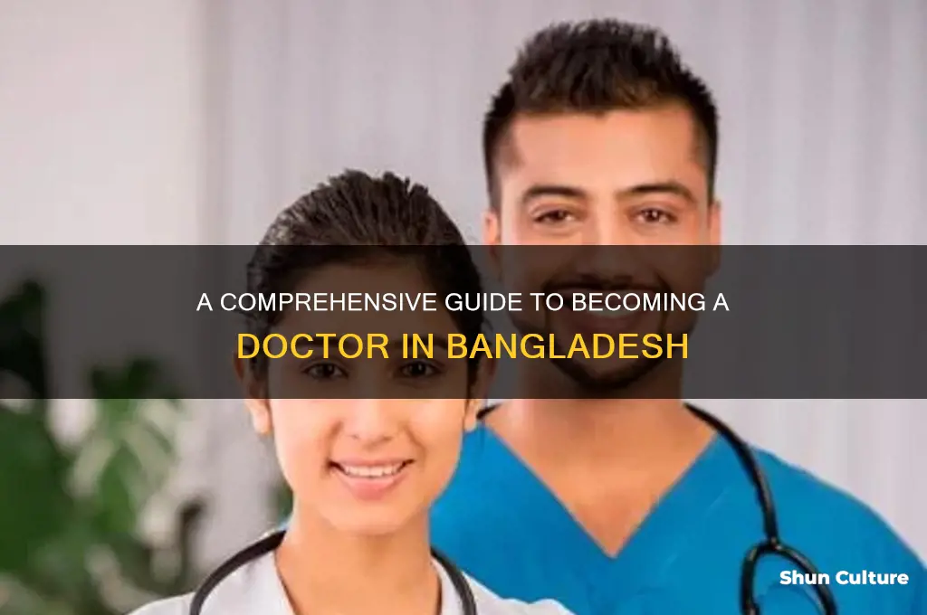 how to be a doctor in bangladesh