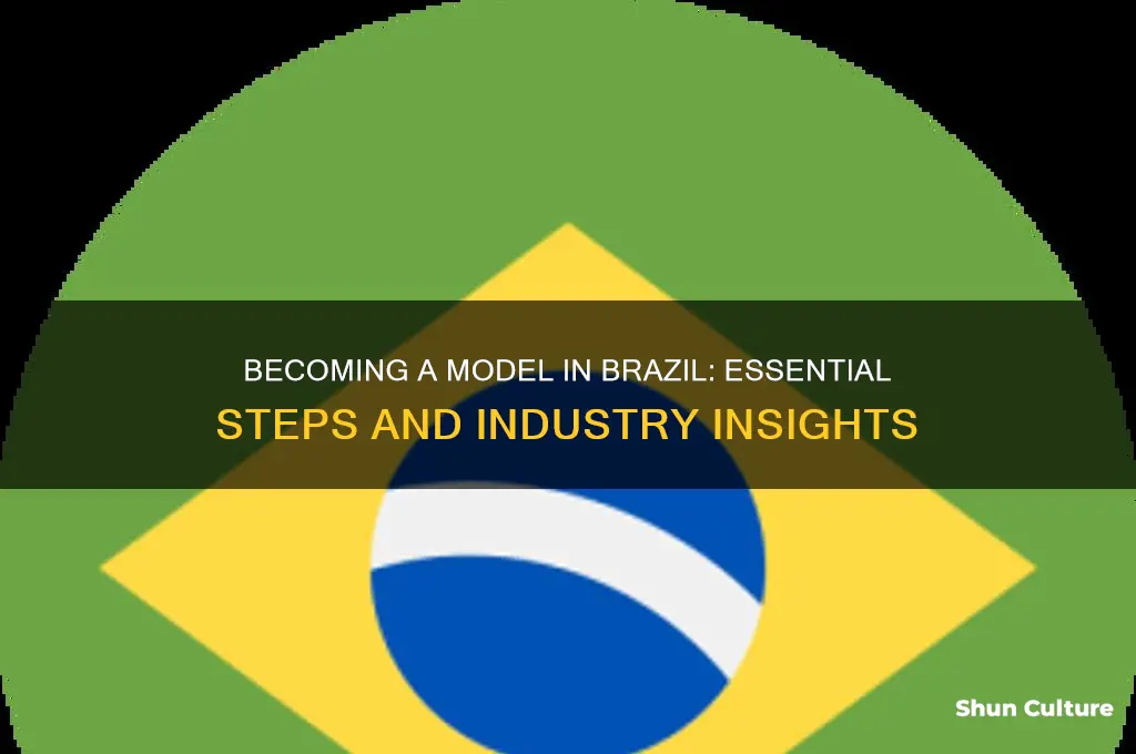 how to be a model in brazil