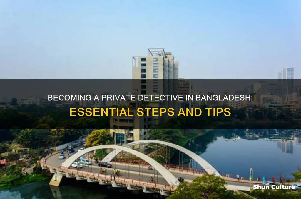 how to be a private detective in bangladesh