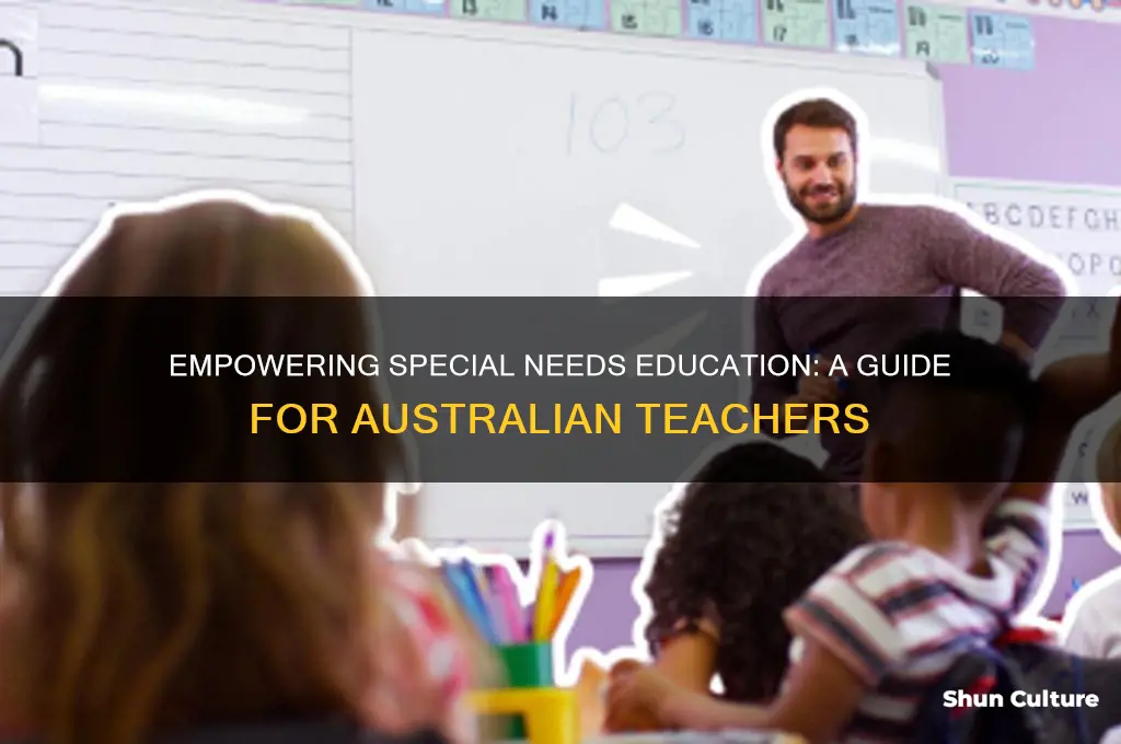 how to be a special needs teacher in australia
