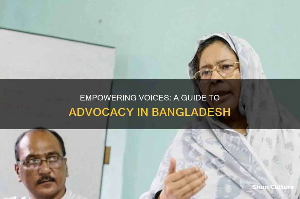 how to be an advocate in bangladesh