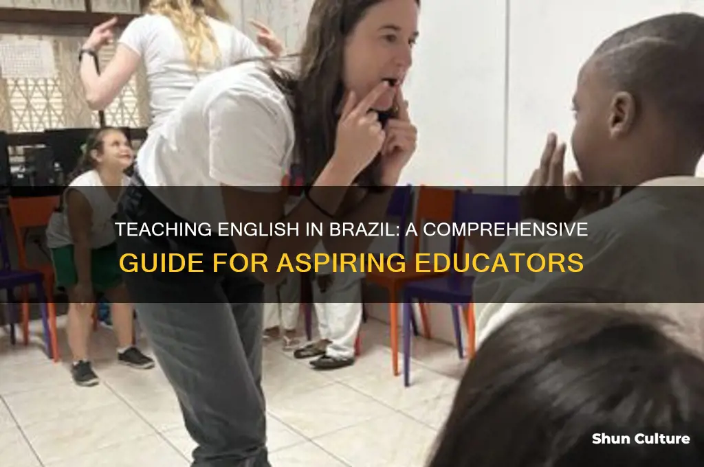 how to be an english teacher in brazil