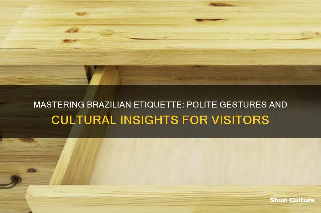 how to be polite in brazil