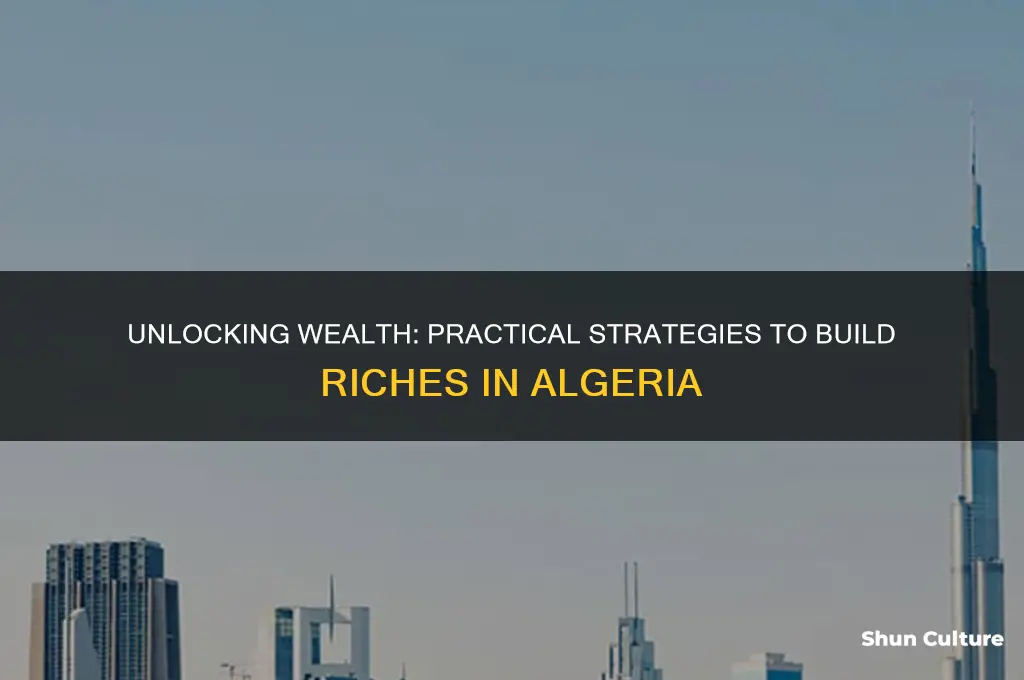 how to be rich in algeria