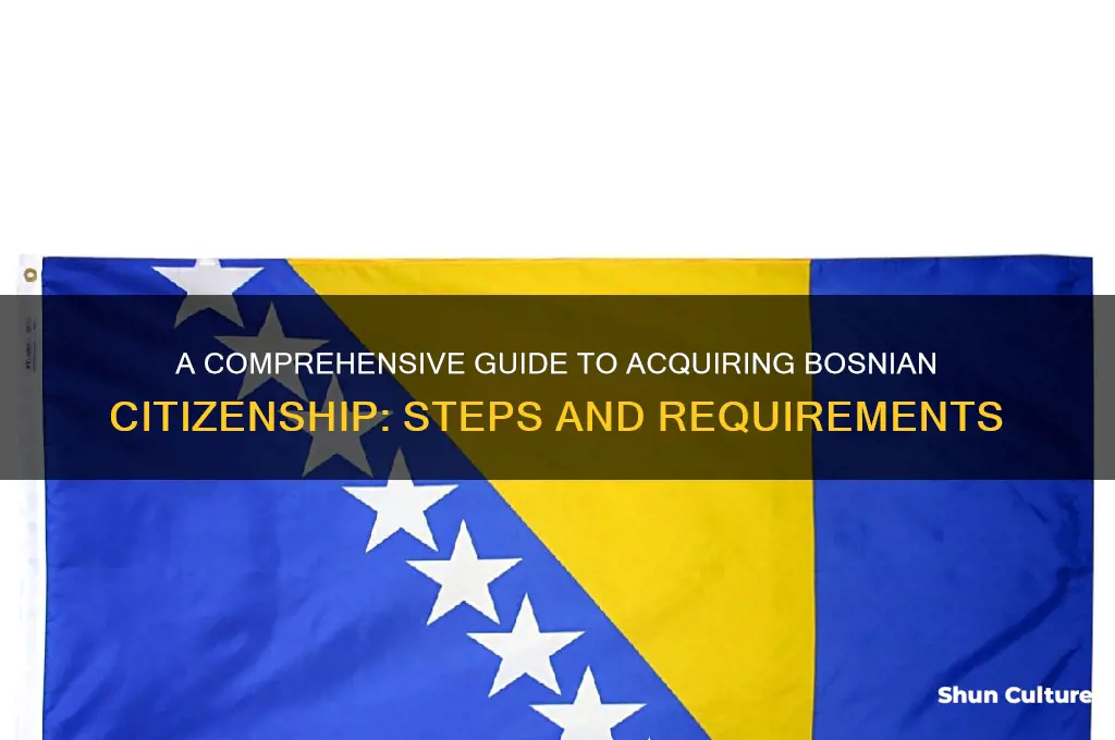 how to become a bosnian citizen