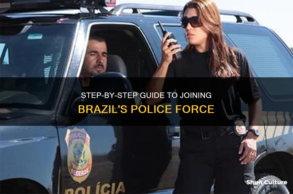 how to become a cop in brazil