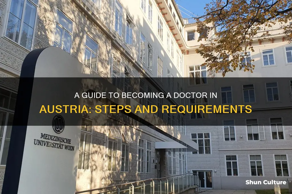 how to become a doctor in austria