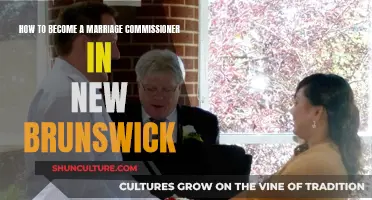 Becoming a Marriage Commissioner in New Brunswick