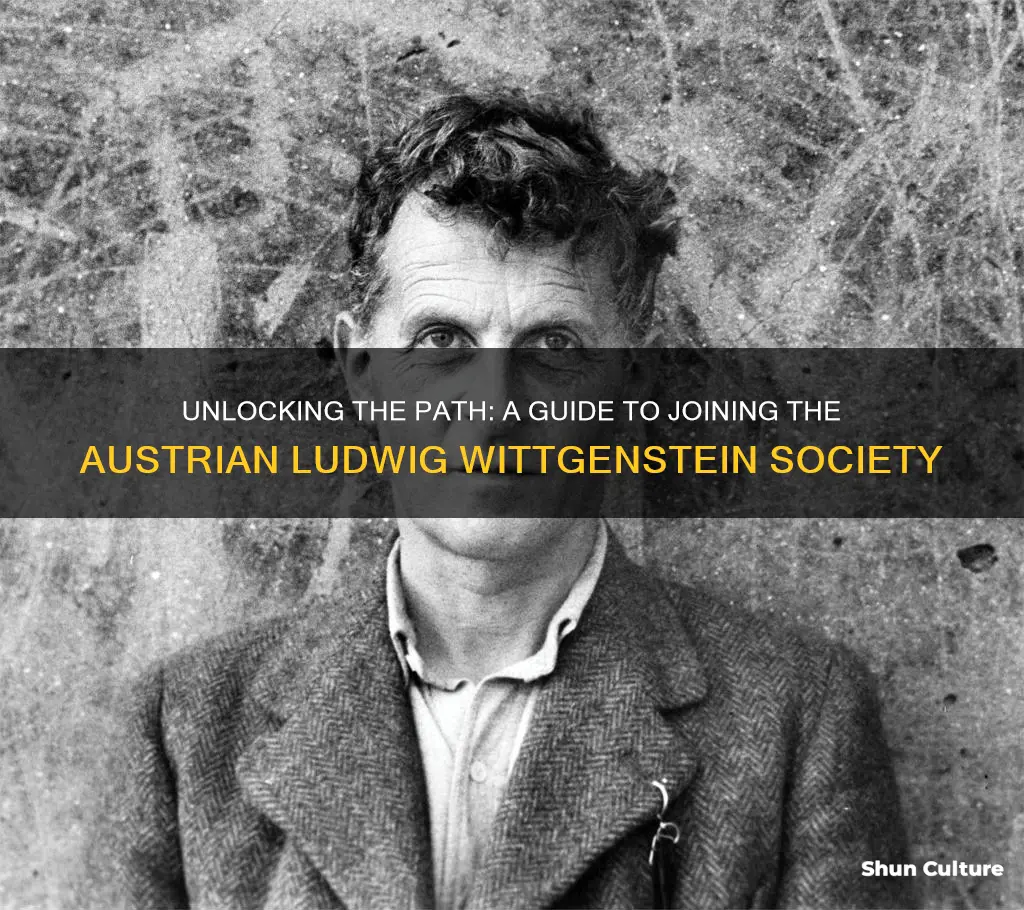 how to become a member of the austrian ludwig wittgenstein