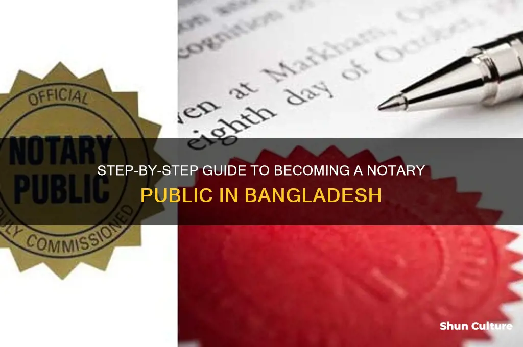 how to become a notary public in bangladesh